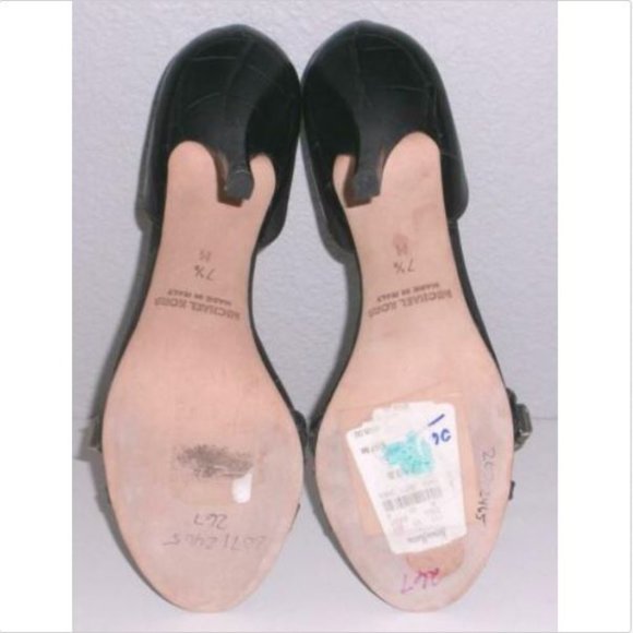 NEW Michael Kors D Michael Kors D\'Orsay Jeweled Pumps Sandals 7.5